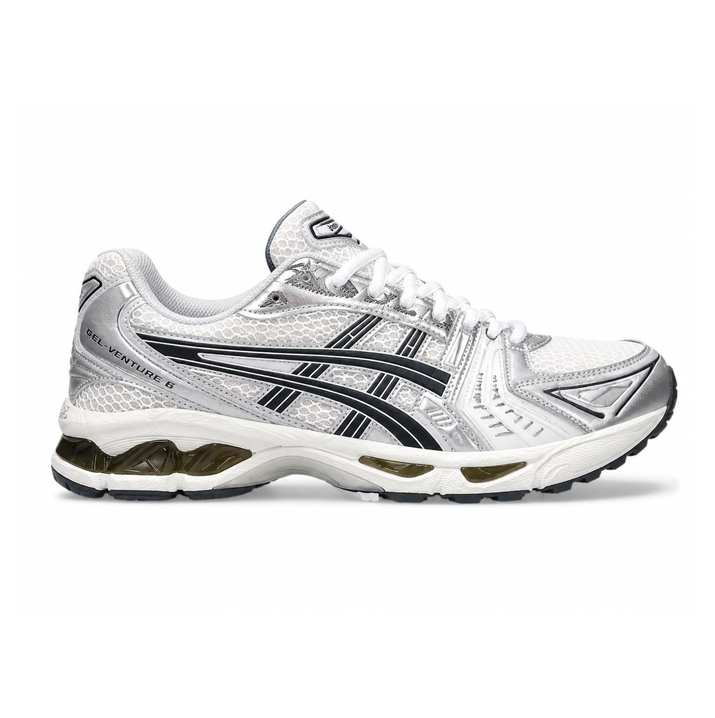 ASICS Gel-Kayano 14 "white and silver"