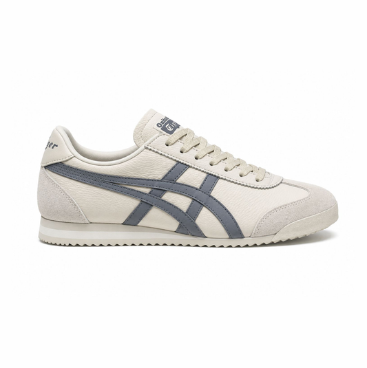 Tiger Onitsuka Mexico 66 "beige with blue-gray stripes"